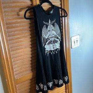 Killstar baphomet skater dress